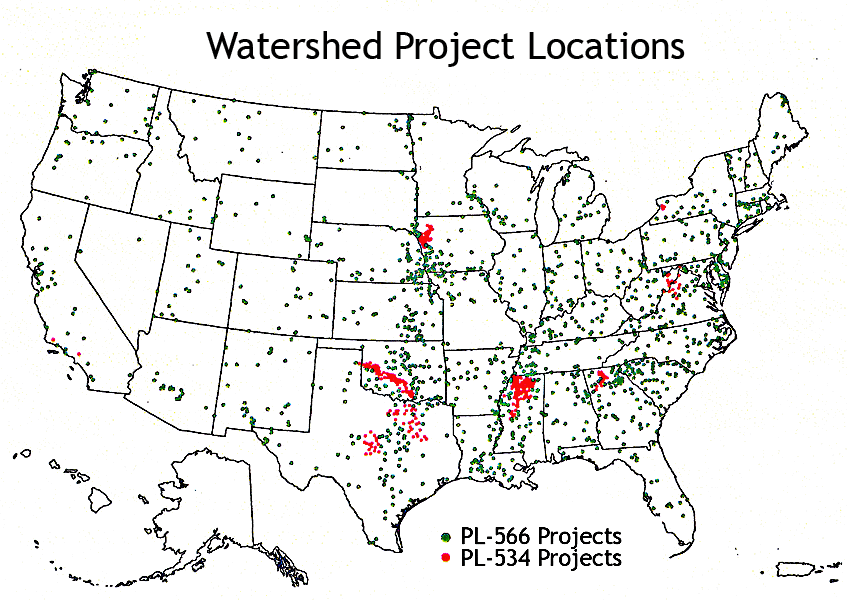 Watershed Project Locations